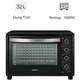 Lò nướng Panasonic NB-H3203KRA 32 lít