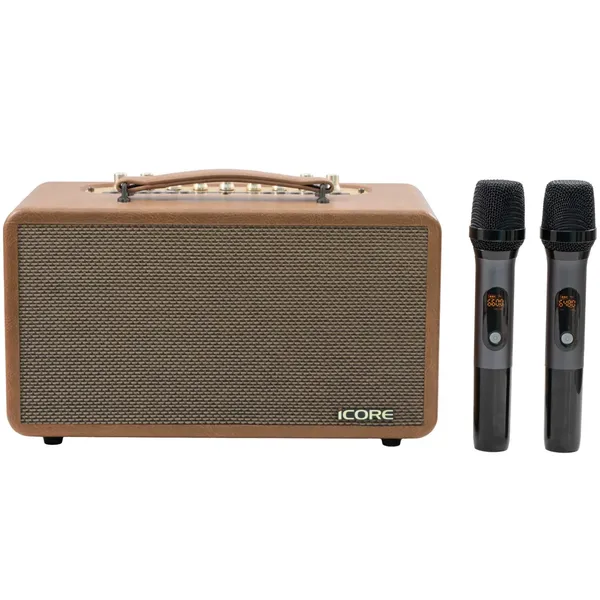 Bộ Loa Karaoke Xách Tay iCore P8 Kèm 02 Micro