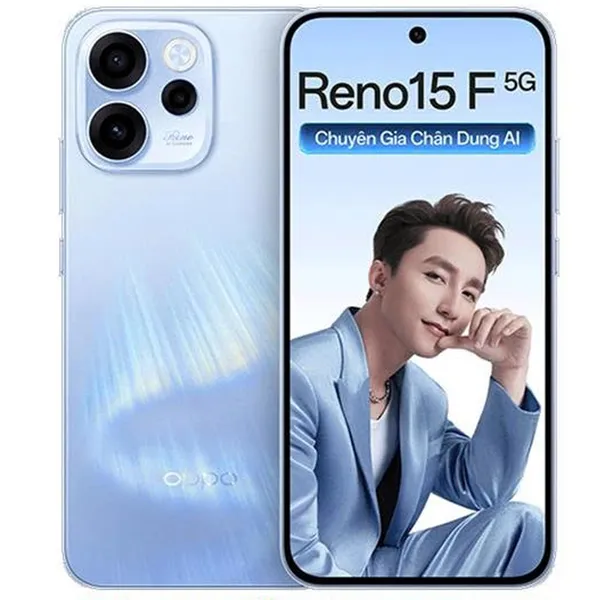 OPPO Reno15 F 5G (8GB+256GB) Xanh Nhạt