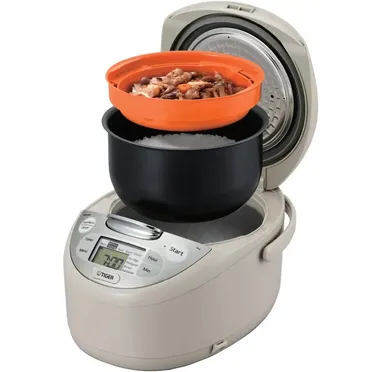 Nồi Cơm Điện Tử Tiger JAX-S10W 1 Lít - Nhật Bản 2
