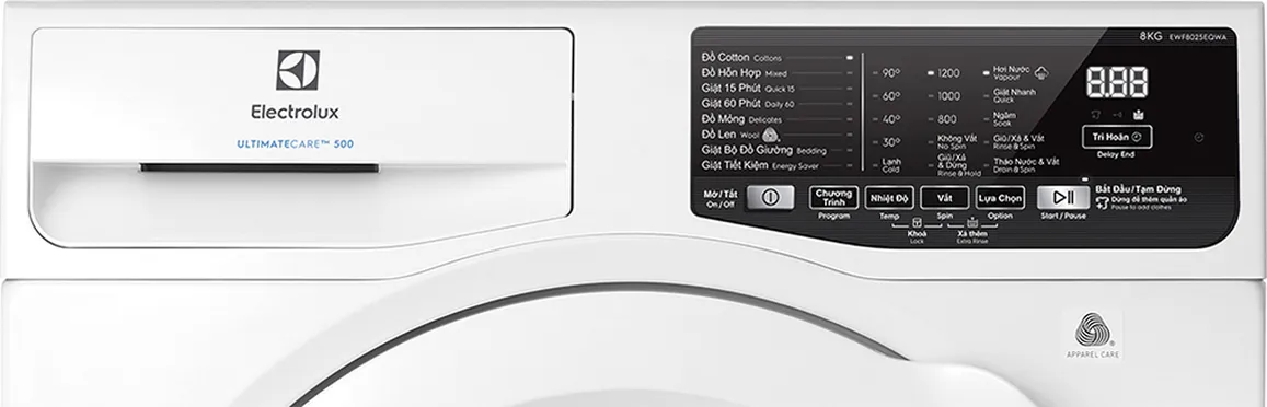 Máy Giặt Electrolux 8 Kg EWF8025EQWA 2