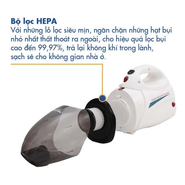 Máy Hút Bụi Cầm Tay Korea King PDG-666