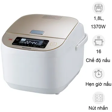 Nồi Cơm Điện Cao Tần Panasonic SR-AFM181WRA	1.8 lít