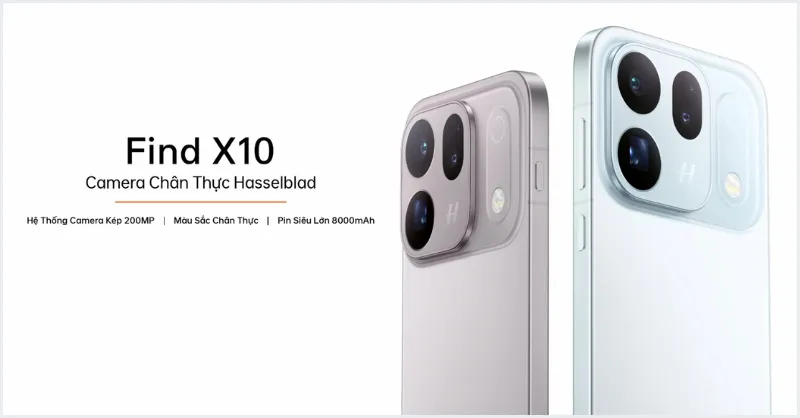 OPPO Find X10 có gì mới? Camera kép 200MP rõ nét, Pin lớn 8000mAh