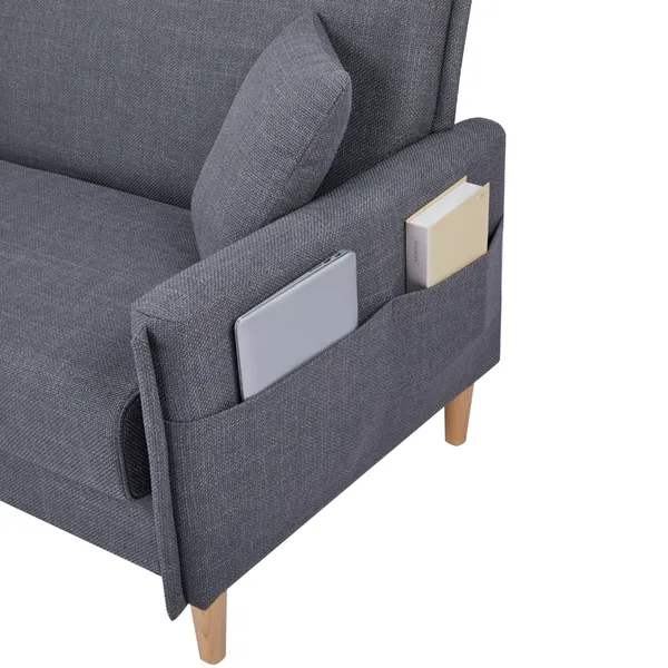 Sofa Giường Orchid DF-5LAF-174N109S-P3 Xám đậm