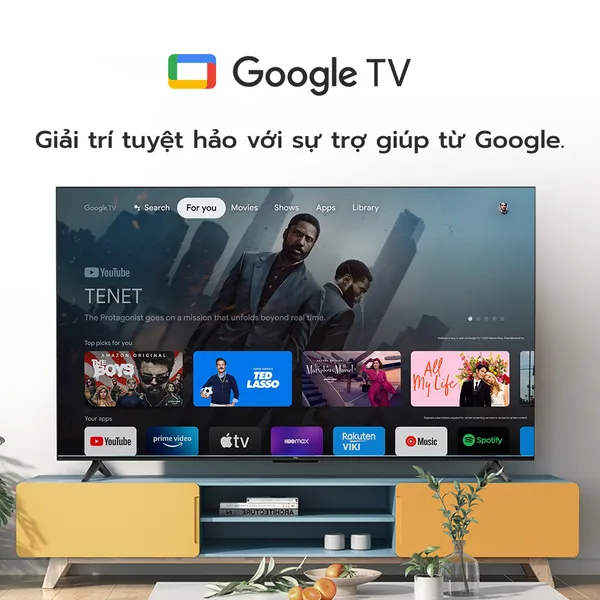 Google Tivi TCL 4K 75 Inch 75T66
