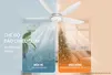 Quạt Trần 5 Cánh Có Đèn Sunhouse Apex APF7676W 60W