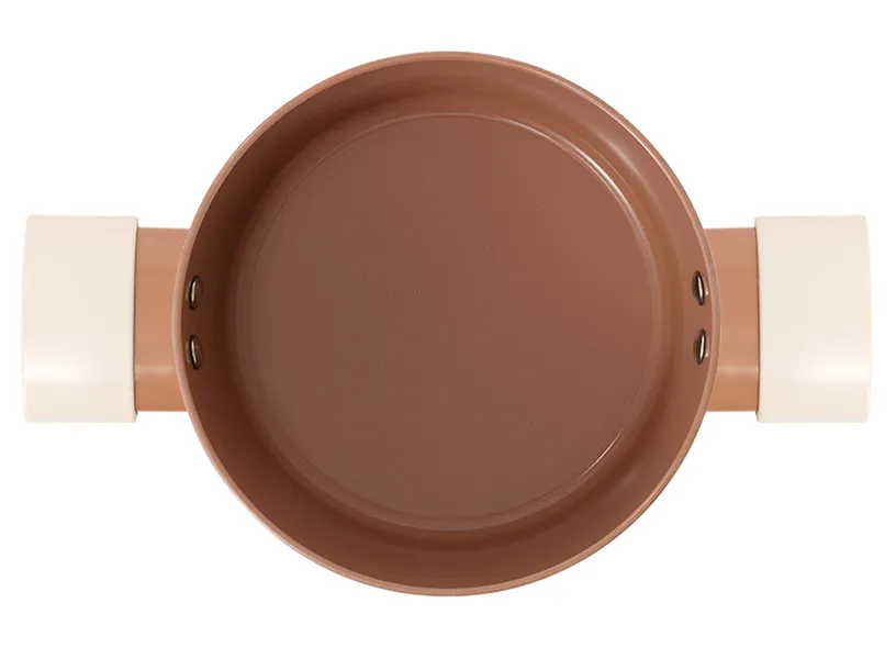 Bộ Nồi Chống Dính Ceramic Elmich Mocha EL5243MC04 Size 18,20,24, Quánh 16cm