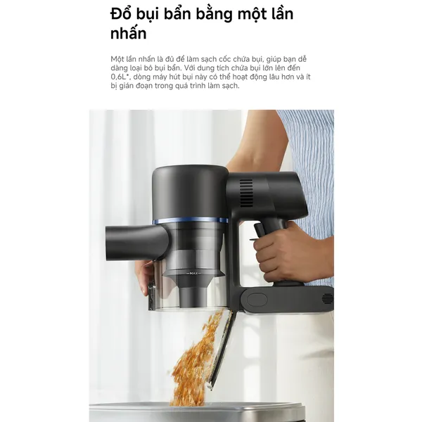 Máy Hút Bụi Lau Nhà Cầm Tay Mova S4 Detect