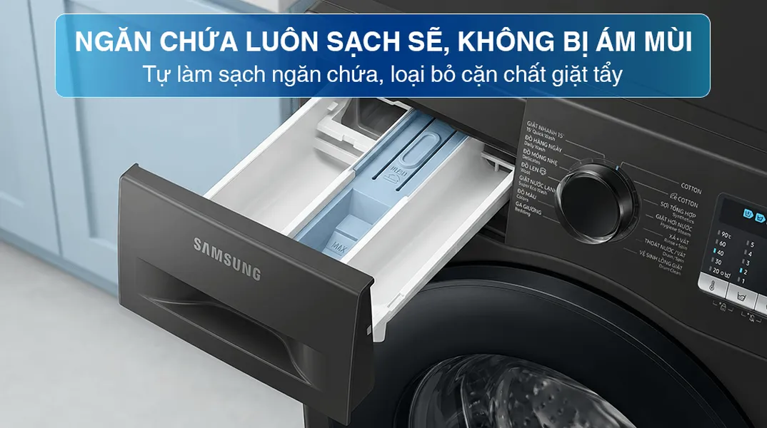Máy Giặt Sấy Samsung Inverter 10/6 Kg WD10HG4U04BBSV