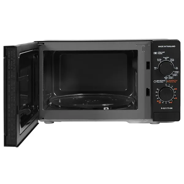 Lò Vi Sóng Có Nướng Sharp R-G211TV-BK 21 Lít - Xuất Xứ Thái Lan