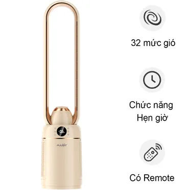 Quạt Không Cánh Và Lọc Không Khí Magic Eco AC-305