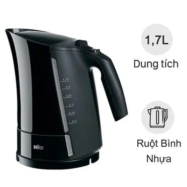 Bình đun siêu tốc 1.7 lít Braun WK300 ONYX