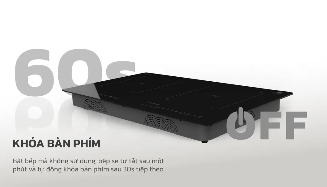 Bếp Đôi Hỗn Hợp Hawonkoo Inverter CEH-263 4800W - Xuất Xứ Thái Lan