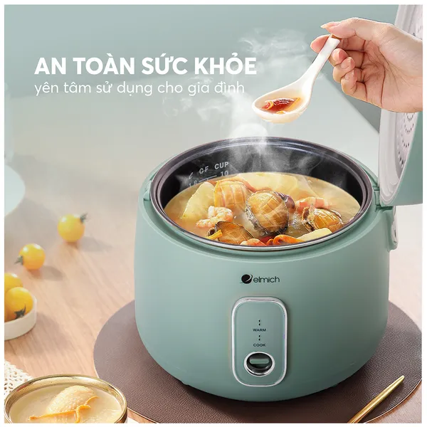 Nồi Cơm Điện Elmich RCE-9127 1.8 Lít