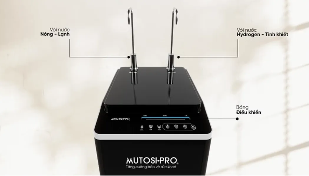 Máy Lọc Nước Mutosi Hydrogen Pro Plus Ion Kiềm MP-F081-HC4H5
