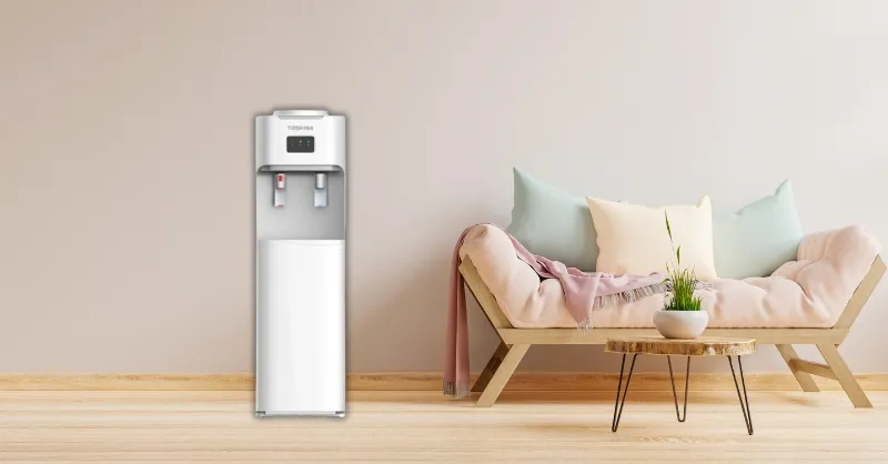 Kích thước cây nước nóng lạnh: Cách chọn loại phù hợp với văn phòng, gia đình