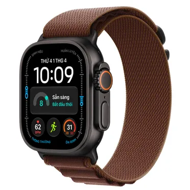 Apple Watch Ultra 4 GPS + Cellular 49mm Viền Titanium Dây Alpine