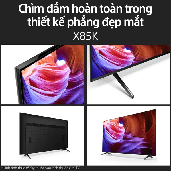 Google Tivi Sony 4K 85 Inch KD-85X85K