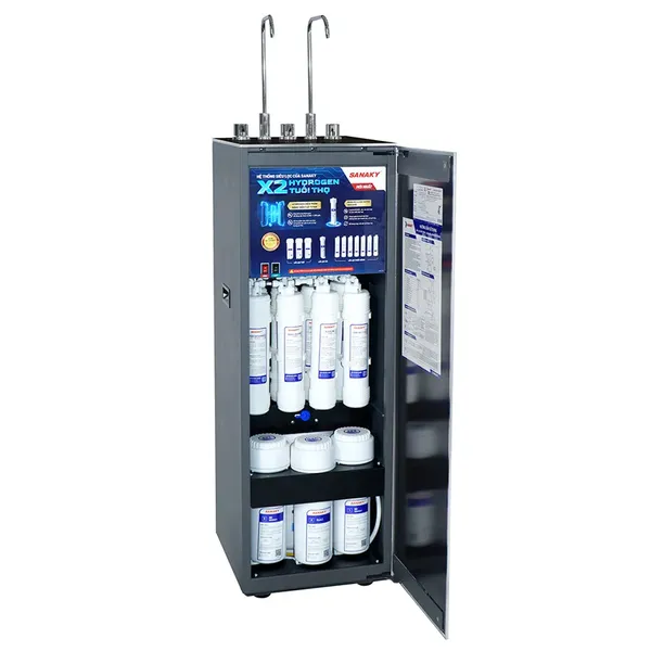 Máy Lọc Nước Ion Kiềm Hydrogen Sanaky 12 Lõi SNK-TV3IK018