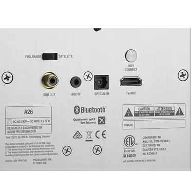Loa Audio Pro A26 0