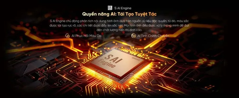 Google Tivi QD-MiniLED 4K Coocaa 65 Inch 65V75 7