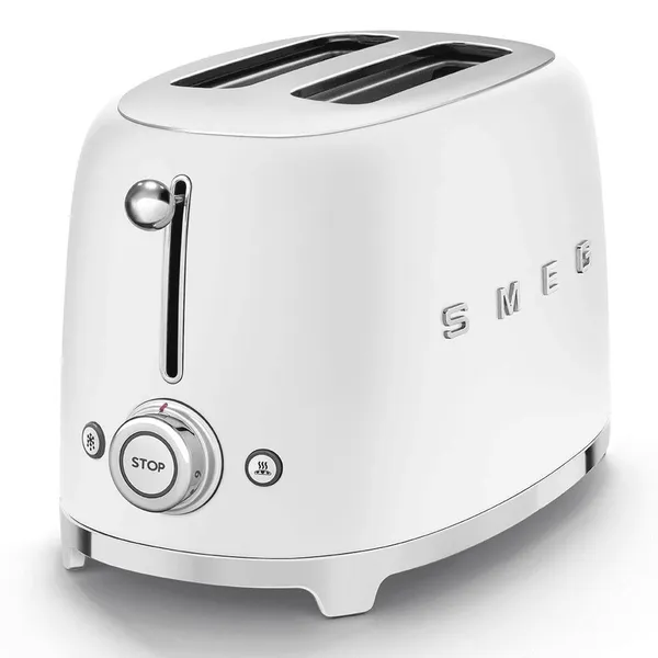 Máy Nướng Bánh Mì Smeg TSF01WHMEU Màu Trắng Nhám