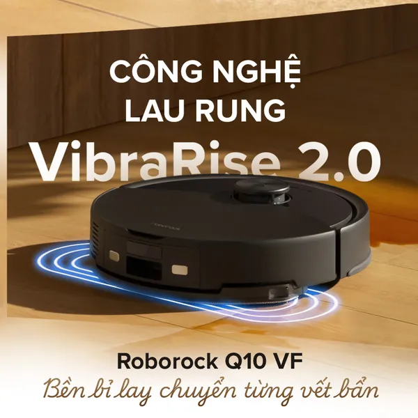 Robot Hút Bụi Lau Nhà Roborock Q10VF