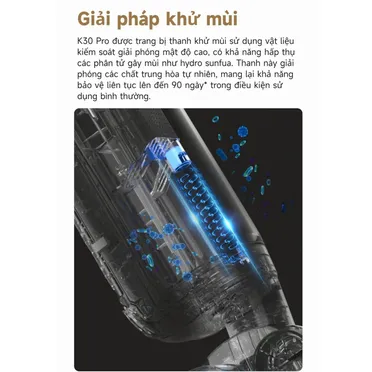 Máy Hút Bụi Lau Nhà Khô Và Ướt Mova K30 Pro 10