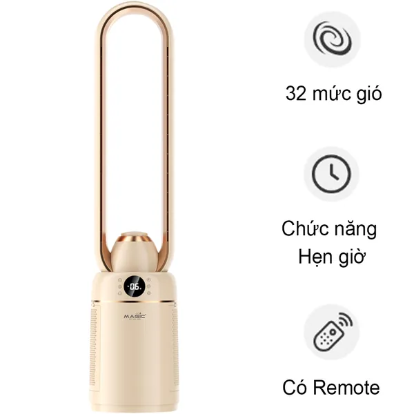 Quạt Không Cánh Và Lọc Không Khí Magic Eco AC-305