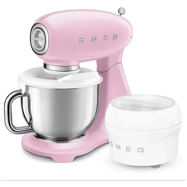 Máy Trộn Bột Smeg SMF05PKEU Màu Hồng