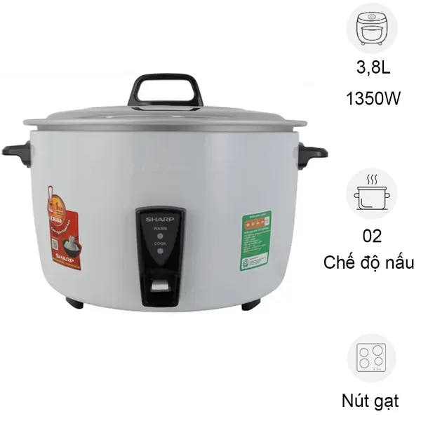 Nồi Cơm Điện Sharp KSH-D40V 3.8 Lít