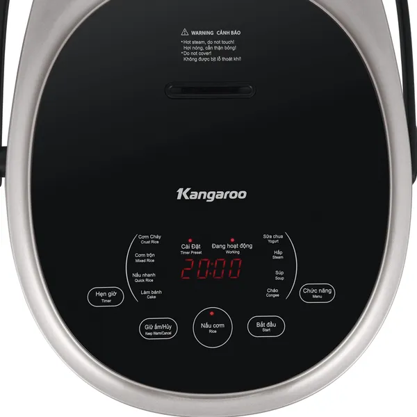 Nồi Cơm Điện Tử Kangaroo KG15DR10 1.5 Lít