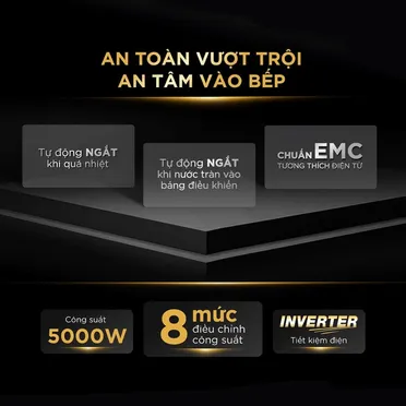 Bếp Từ Đôi BlueStone ICB-6825 5000W 2