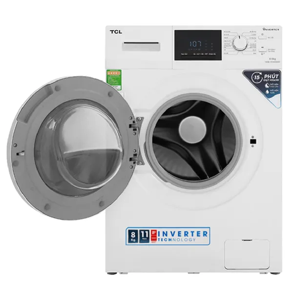Máy Giặt TCL Inverter 8 Kg TWF80-M14303DA03