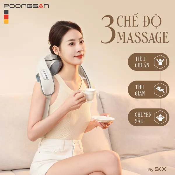 Gối Massage Poongsan N18