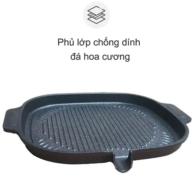 Chảo nướng không dính Korea King KFP-32IG