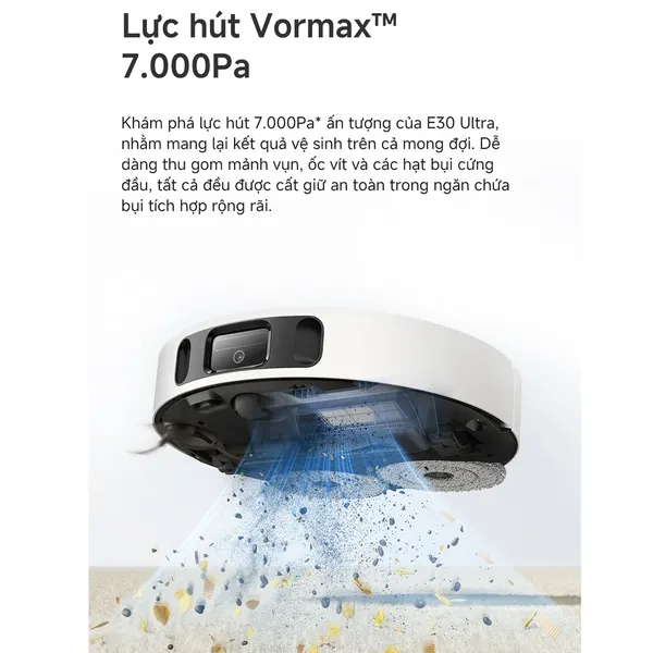 Robot Hút Bụi Lau Nhà Mova E30 Ultra