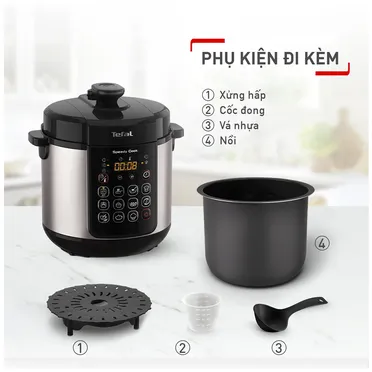 Nồi Áp Suất Điện Tefal CY222D68 5 Lít 3