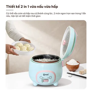 Nồi Cơm Điện Nắp Gài Comet CM8002 4