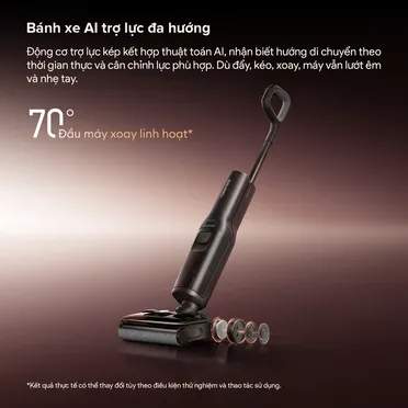 Máy Hút Bụi Lau Sàn Roborock F25 Pro Turbo 10