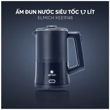 Ấm Đun Siêu Tốc Elmich KEE-9148 1.7 Lít 8