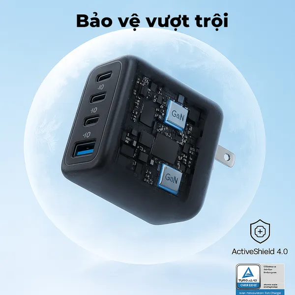 Củ Sạc Anker Zolo 3C1A 70W B2B_A121C
