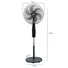 Quạt Đứng Có Remote Ferroli FWF-50SBD 75W