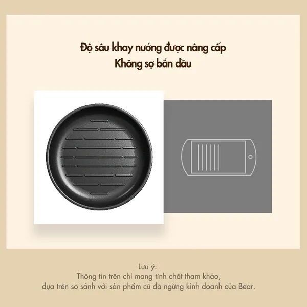 Nồi Lẩu Nướng Đa Năng Bear DHG-C40W2