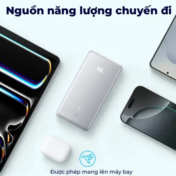 Sạc Dự Phòng Anker Zolo 2C1A 22.5W 20000mah B2B_A110E