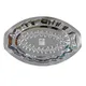 Dĩa Hột Xoài Inox RAINY
