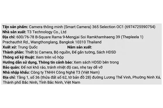 Camera IP Ngoài Trời 360 Độ 365 Selection OC1 3