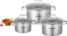 Bộ nồi inox 5 đáy Sunhouse SH780 16-20-24 cm 1