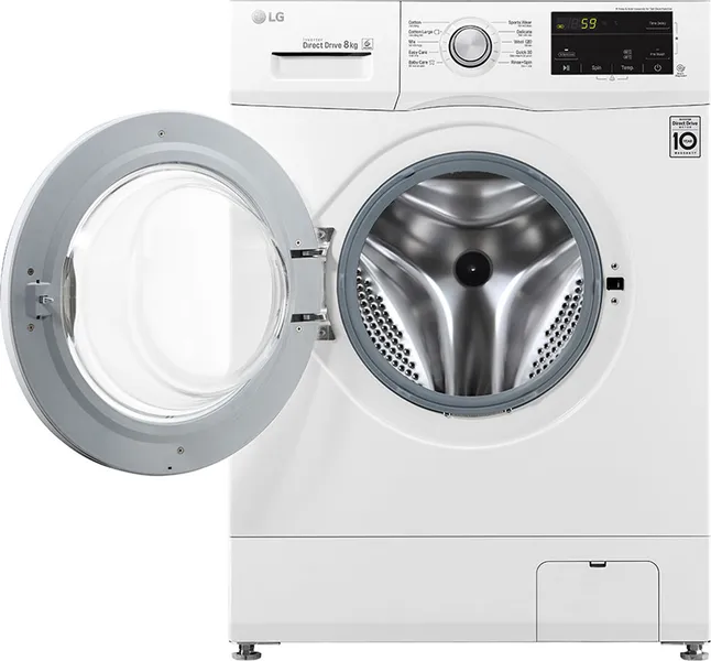 Máy Giặt LG Inverter 8 Kg FM1208N6W